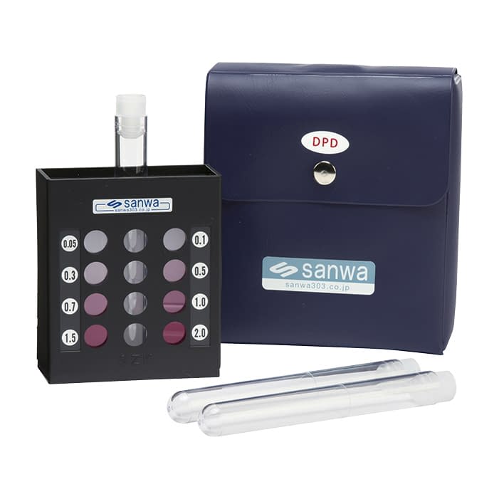 DPD法簡易遊離残留塩素測定器・錠剤 24-3903-00 三和製作所 102-305(47-1500)