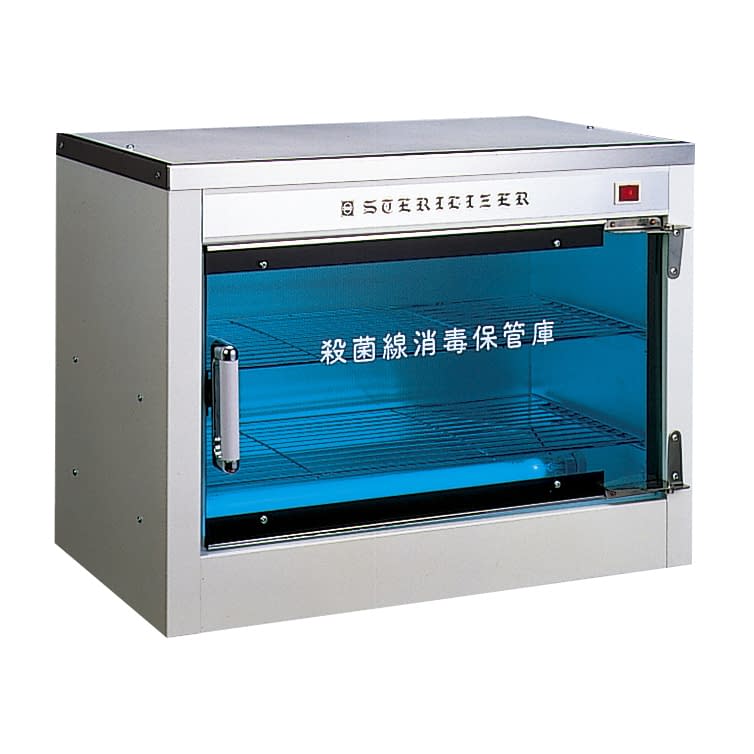 殺菌線消毒保管庫 01-5400-00 大信工業 DM-90(W520XD295XH420