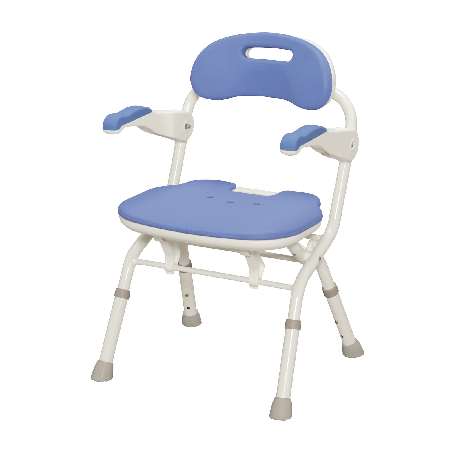 折りたたみシャワーベンチFSフィット 24-6644-01 アロン化成 536-057(ブルー)