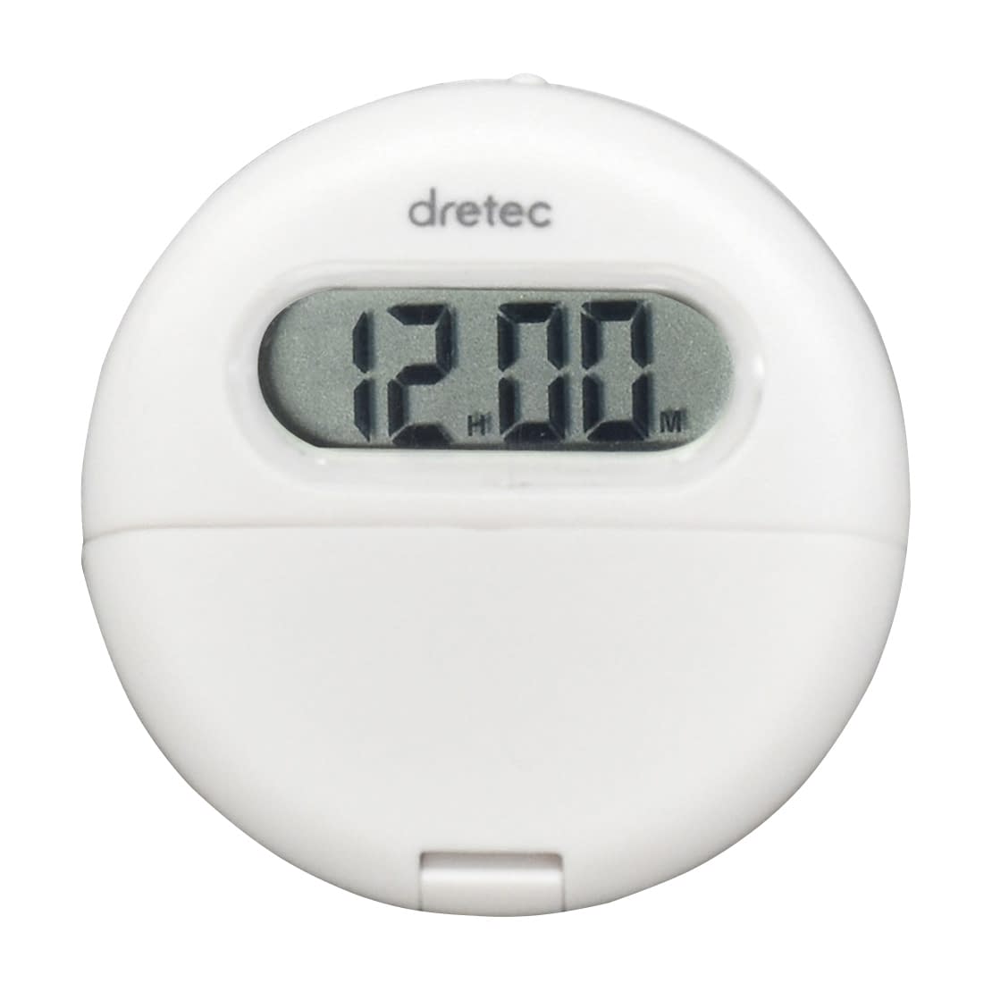 クリップ付バイブタイマー 24-5196-00 ドリテック T-558WT(ホワイト)