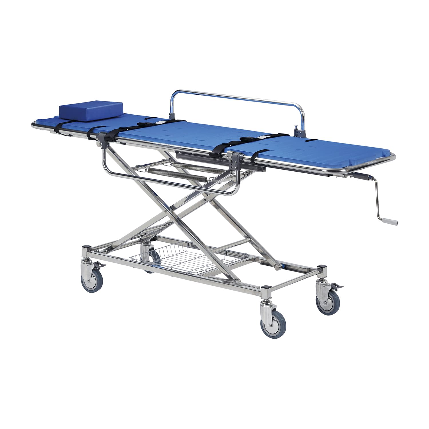 浴室用ストレッチャー昇降式・担架固定 01-3610-00 日進医療器 TY225ESS