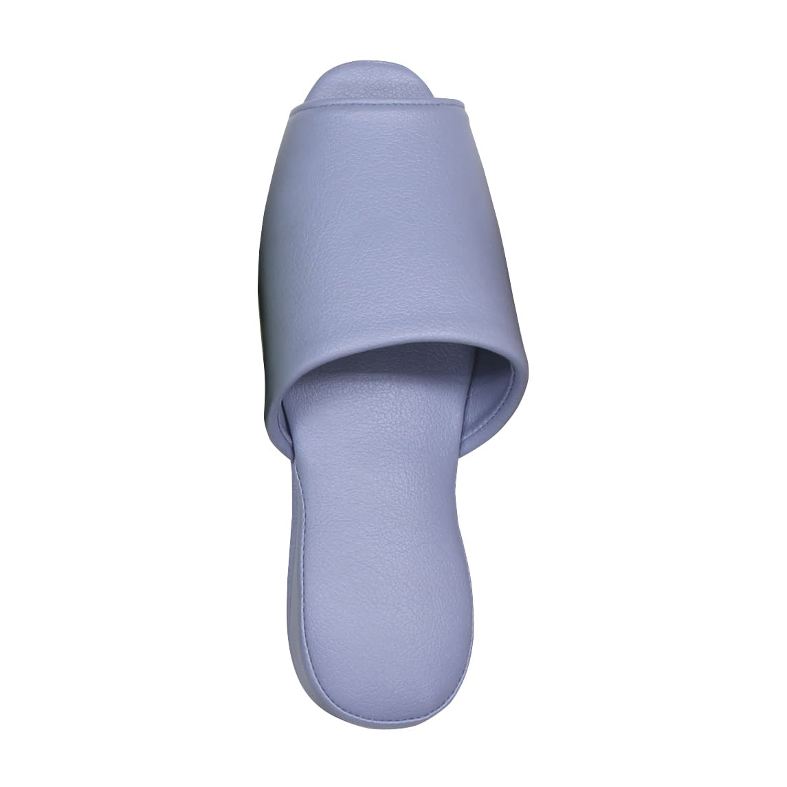 スリッパ(無地・前開き) 25-2824-0003 ブルー 日紅商事 ST-601(20ソクイリ)