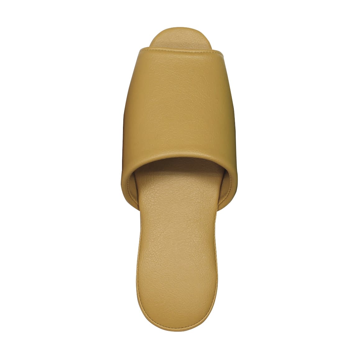 スリッパ(無地・前開き) 25-2824-0004 キャメル 日紅商事 ST-601(20ソクイリ)