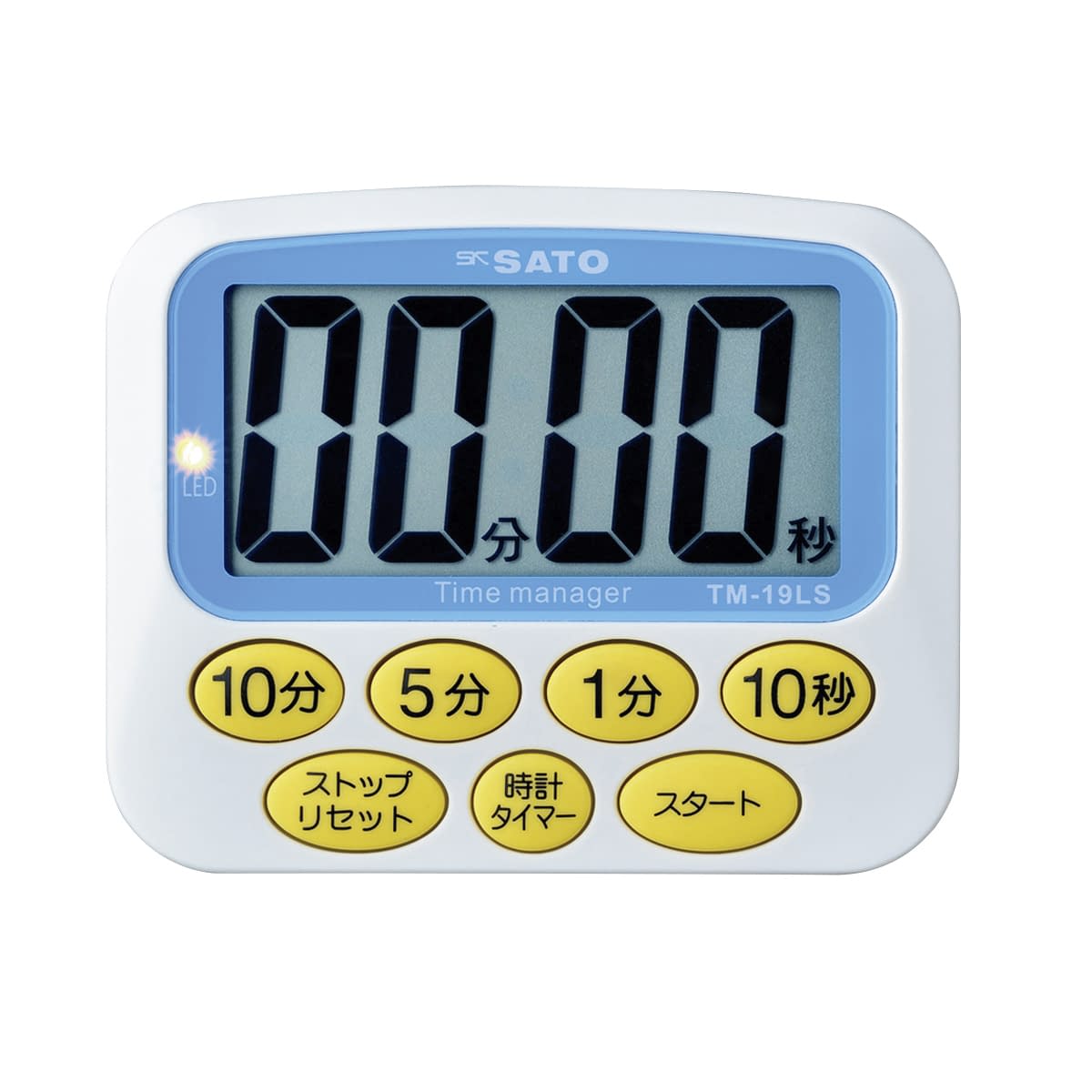 デカタイマー 24-8948-00 佐藤計量器製作所 TM-19LS