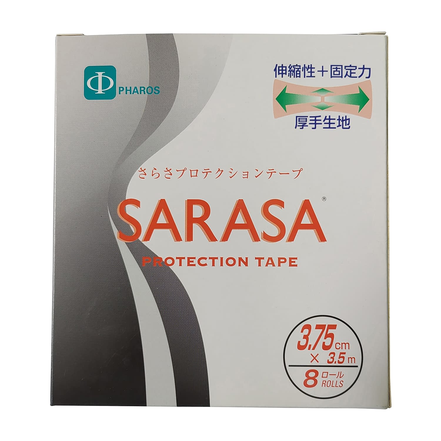 さらさプロテクションテープ 24-4668-01 ファロス PT375(3.75CMX3.5M)8カ
