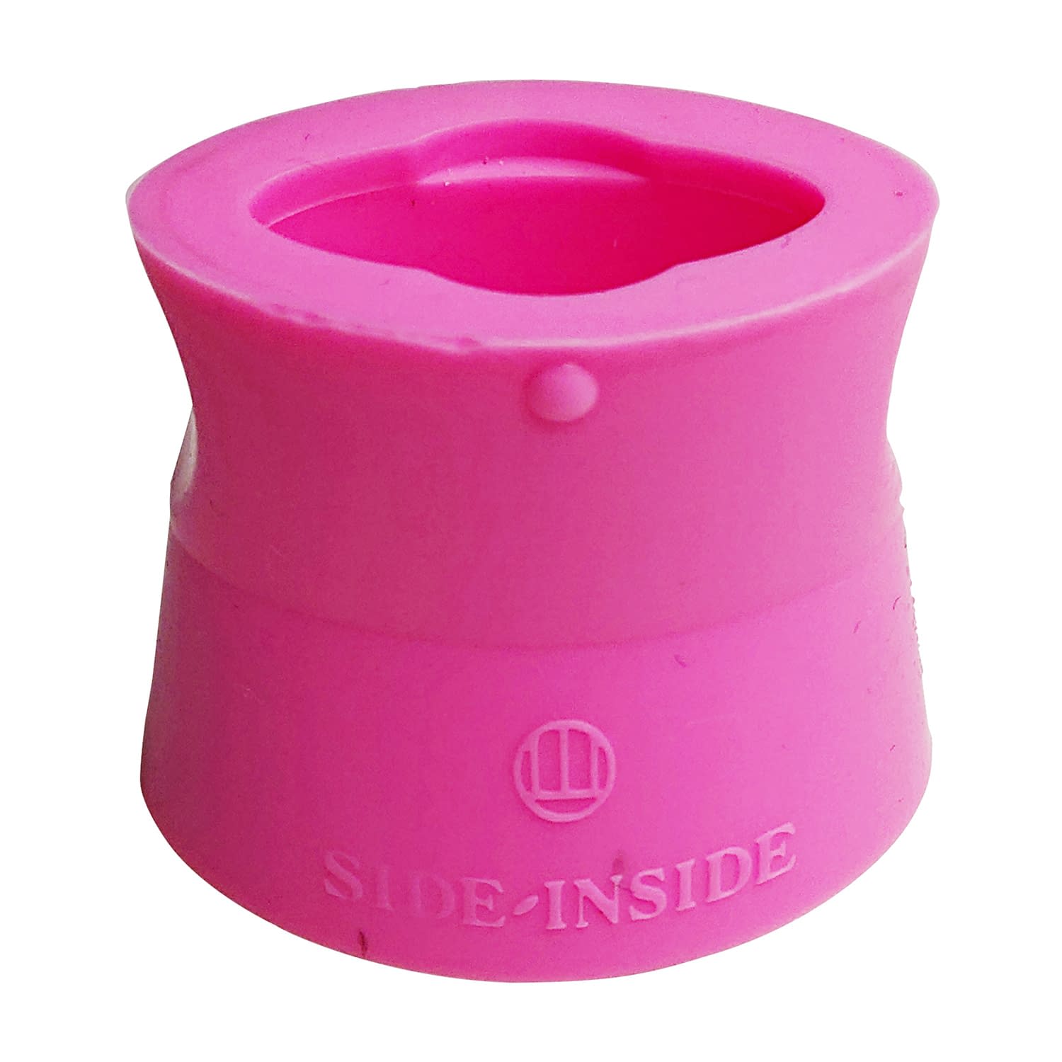 山丸 インスリン自己注射針着脱補助具 24-4841-0003 ピンク サイド・インサイド