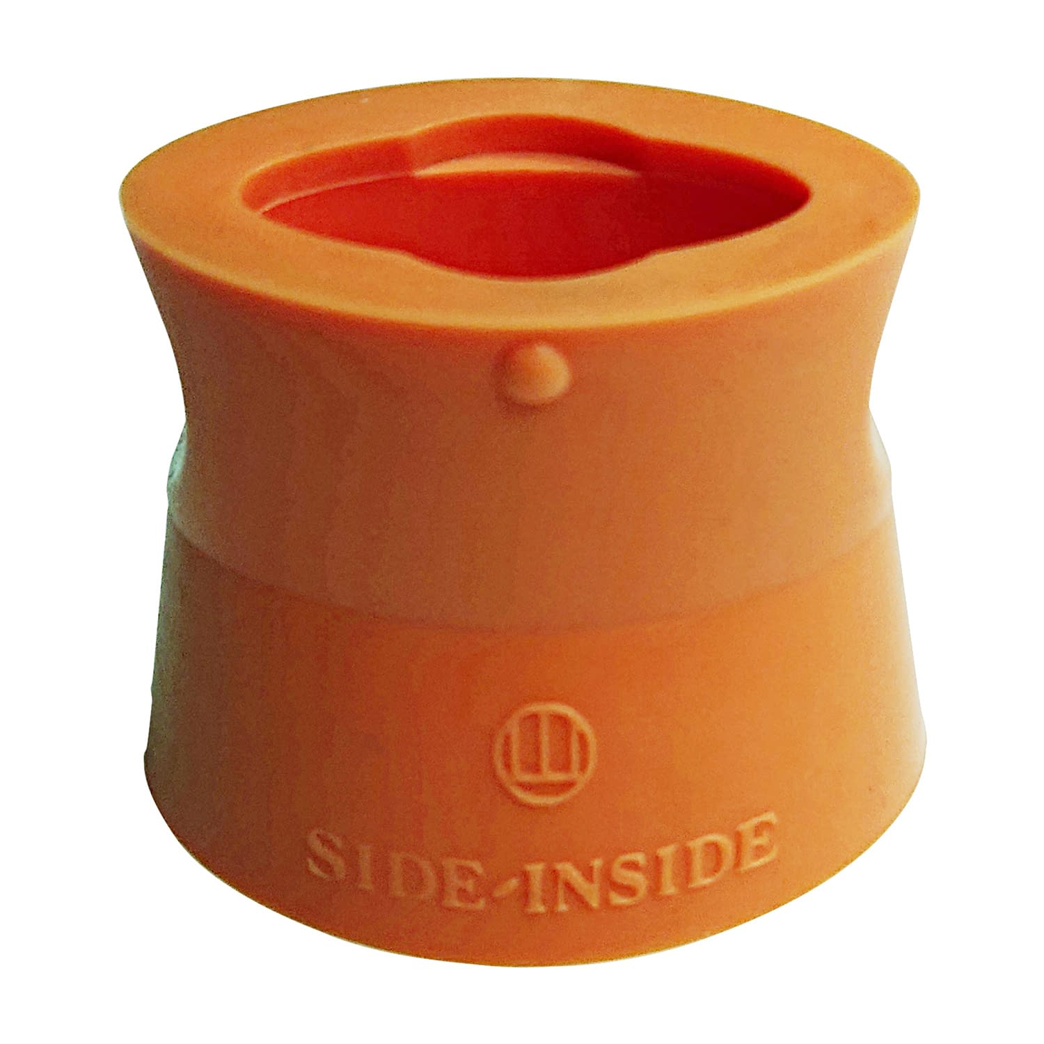 山丸 インスリン自己注射針着脱補助具 24-4841-0006 オレンジ サイド・インサイド