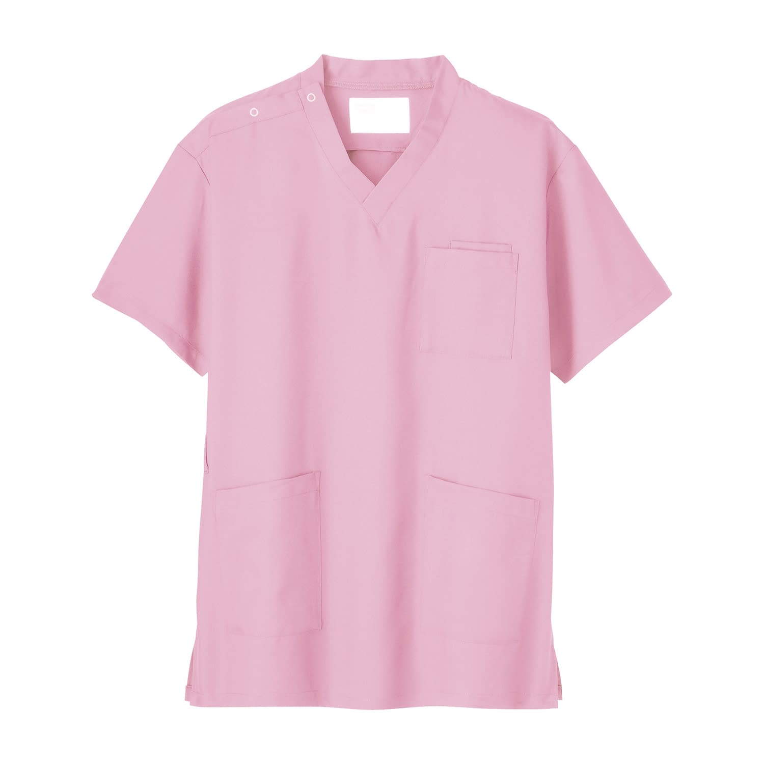 男女兼用スクラブ 24-7007-0307 ピンク 自重堂 WH11485(L)