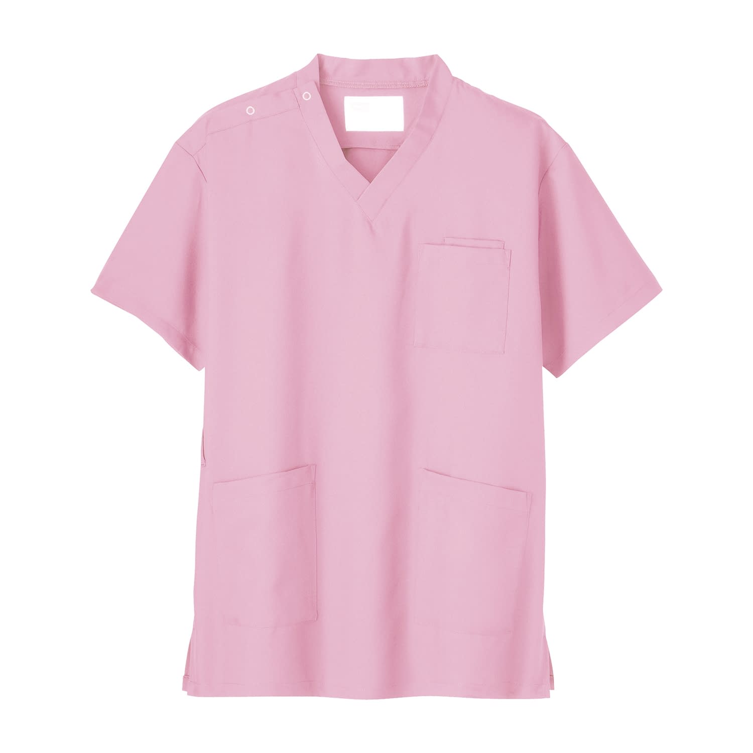 男女兼用スクラブ 24-7007-0407 ピンク 自重堂 WH11485(LL)