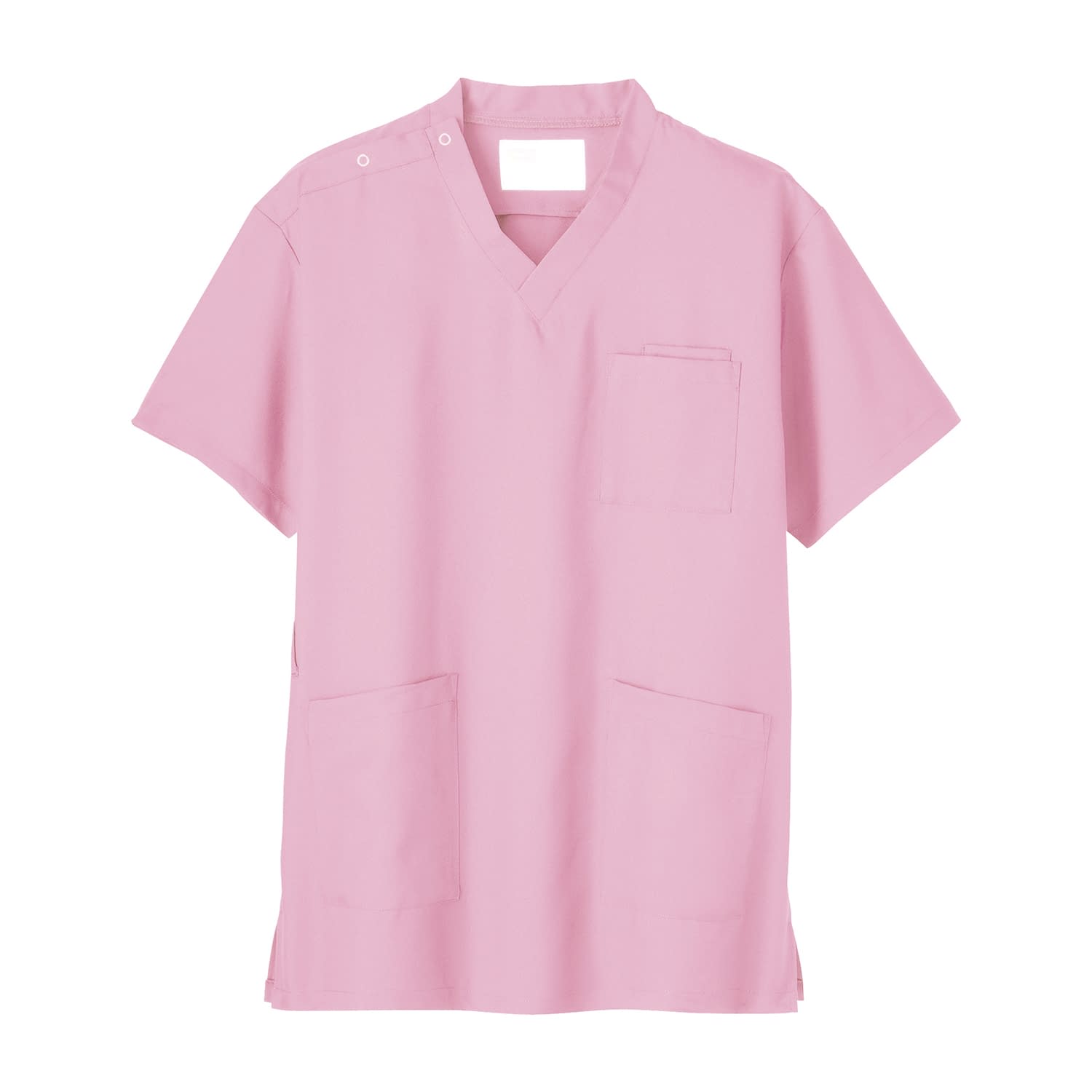 男女兼用スクラブ 24-7007-0507 ピンク 自重堂 WH11485(3L)