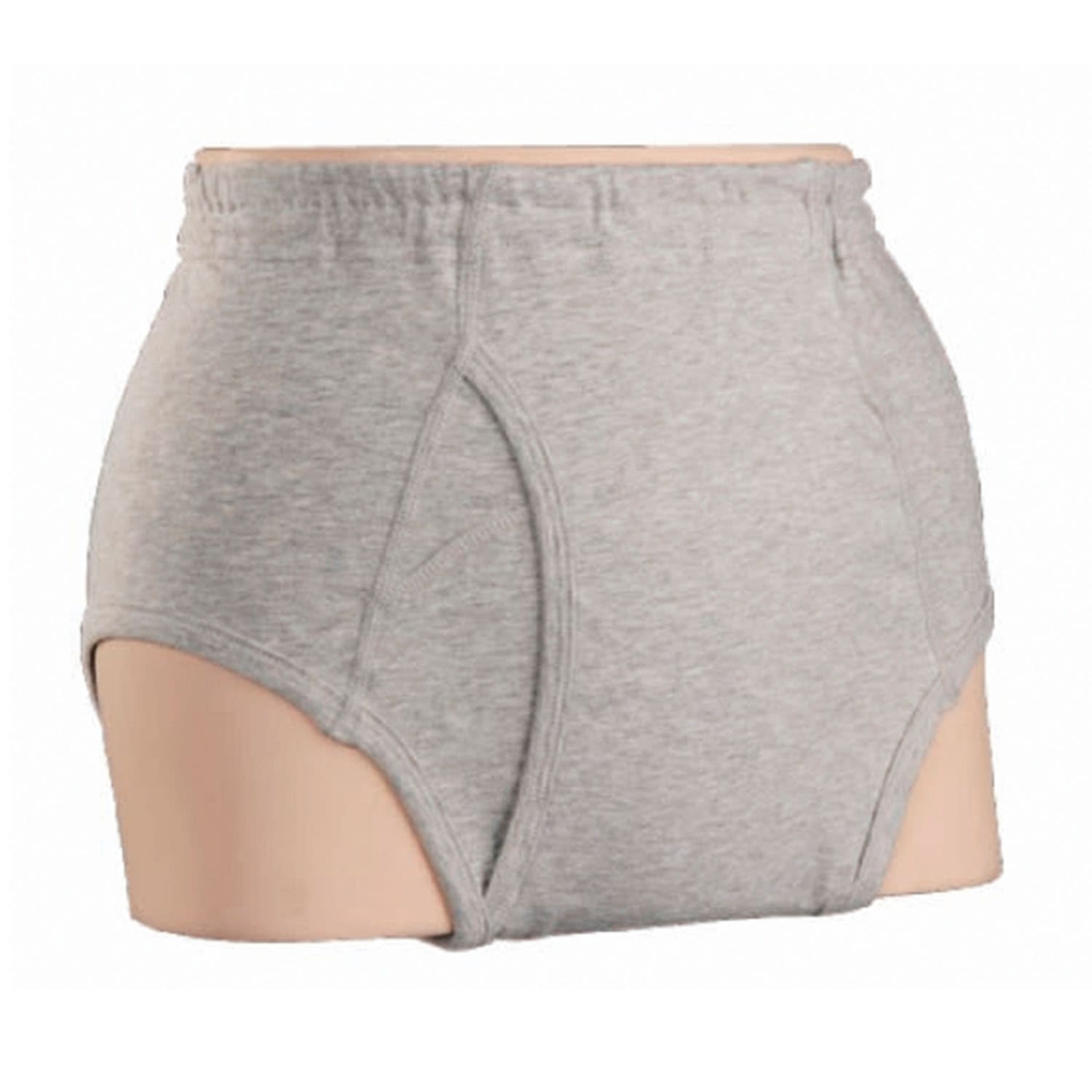 ソフト吸収パンツII(紳士用) 吸水ショーツ 24-5385-03 日本エンゼル 3288-A(LL)グレー