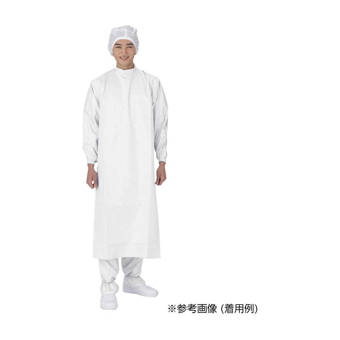 プレミアムコート 袖付タイプ LLホワイト(24-8785-00-01)【ワコウ】(販売単位:1)