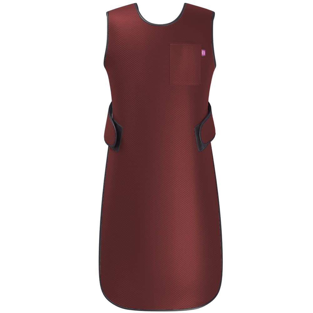 ワンダーライト クールエプロン 24-6250-0007 ワイン マエダ WMA5-25S