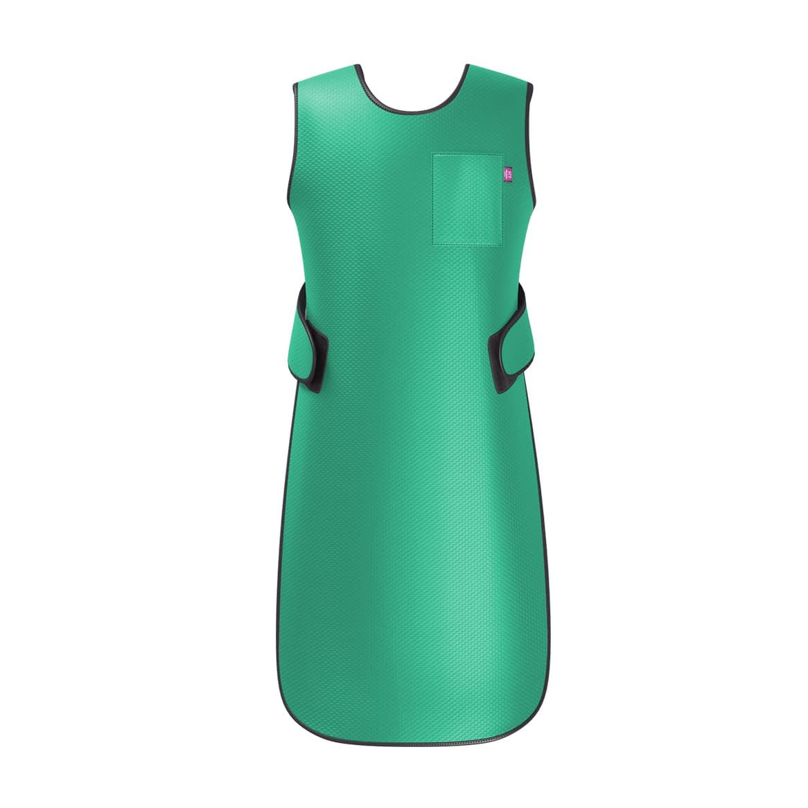 ワンダーライト クールエプロン 24-6250-0103 グリーン マエダ WMA5-25M