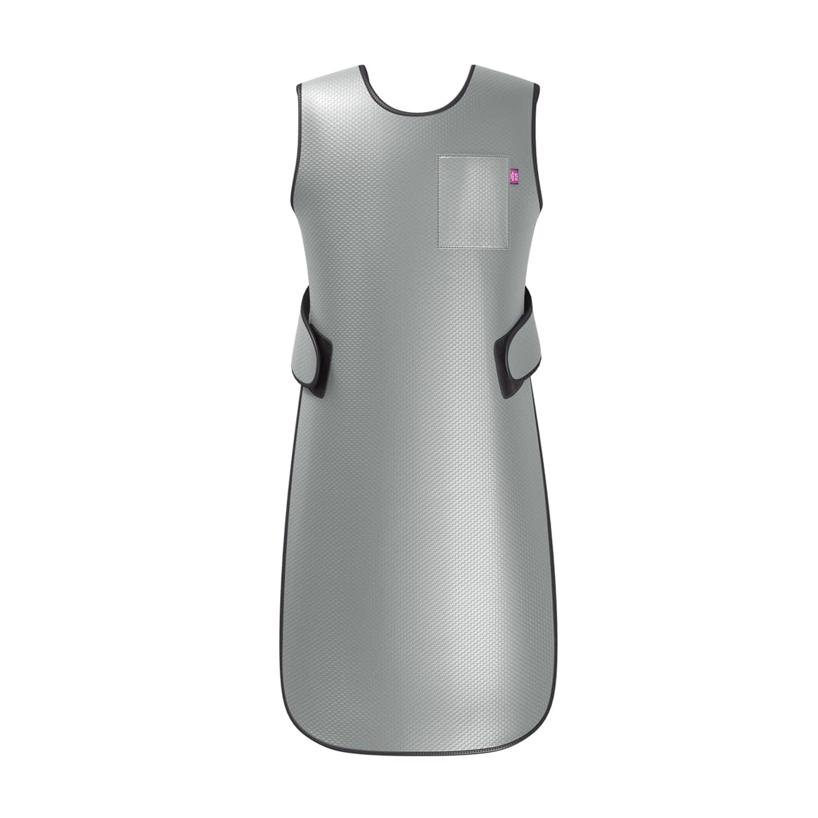 ワンダーライト クールエプロン 24-6250-0309 シルバー マエダ WMA5-25LL