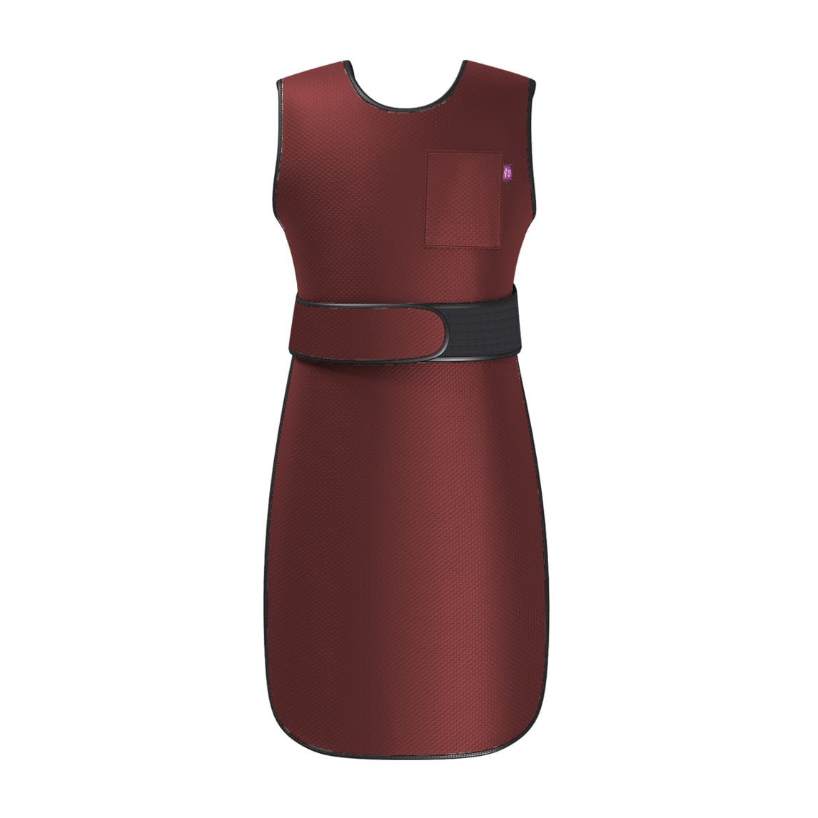 ワンダーライト フィットエプロン 24-6251-0207 ワイン マエダ WFA5-25L