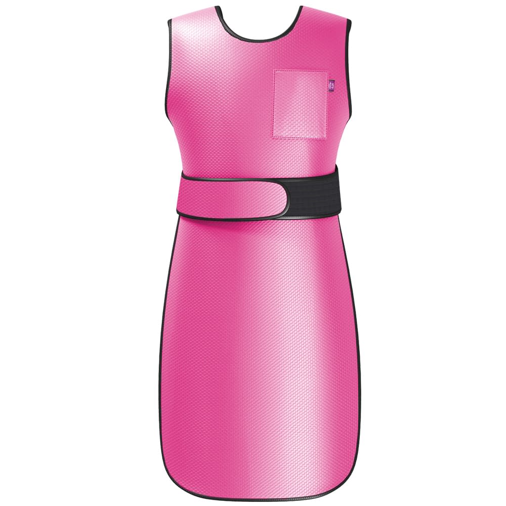 ワンダーライト フィットエプロン 24-6251-1102 ピンク マエダ WFA5-35M