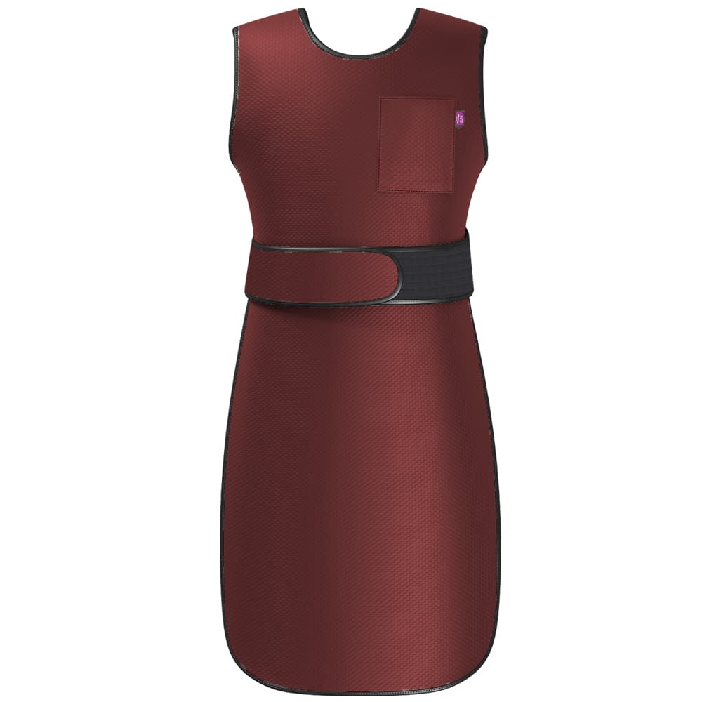 ワンダーライト フィットエプロン 24-6251-1107 ワイン マエダ WFA5-35M