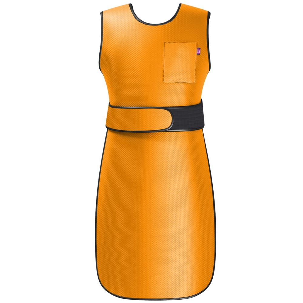 ワンダーライト フィットエプロン 24-6251-1404 オレンジ マエダ WFA5-35-3L