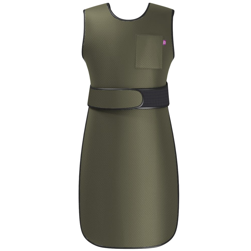 ワンダーライト フィットエプロン 24-6251-1406 オリーブ マエダ WFA5-35-3L