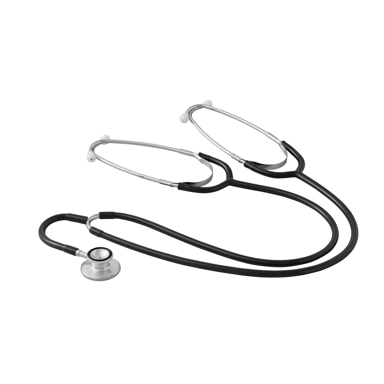 教育用聴診器(二人用)No.164II 24-5175-01 ケンツメディコ 0164B021(ブラック)