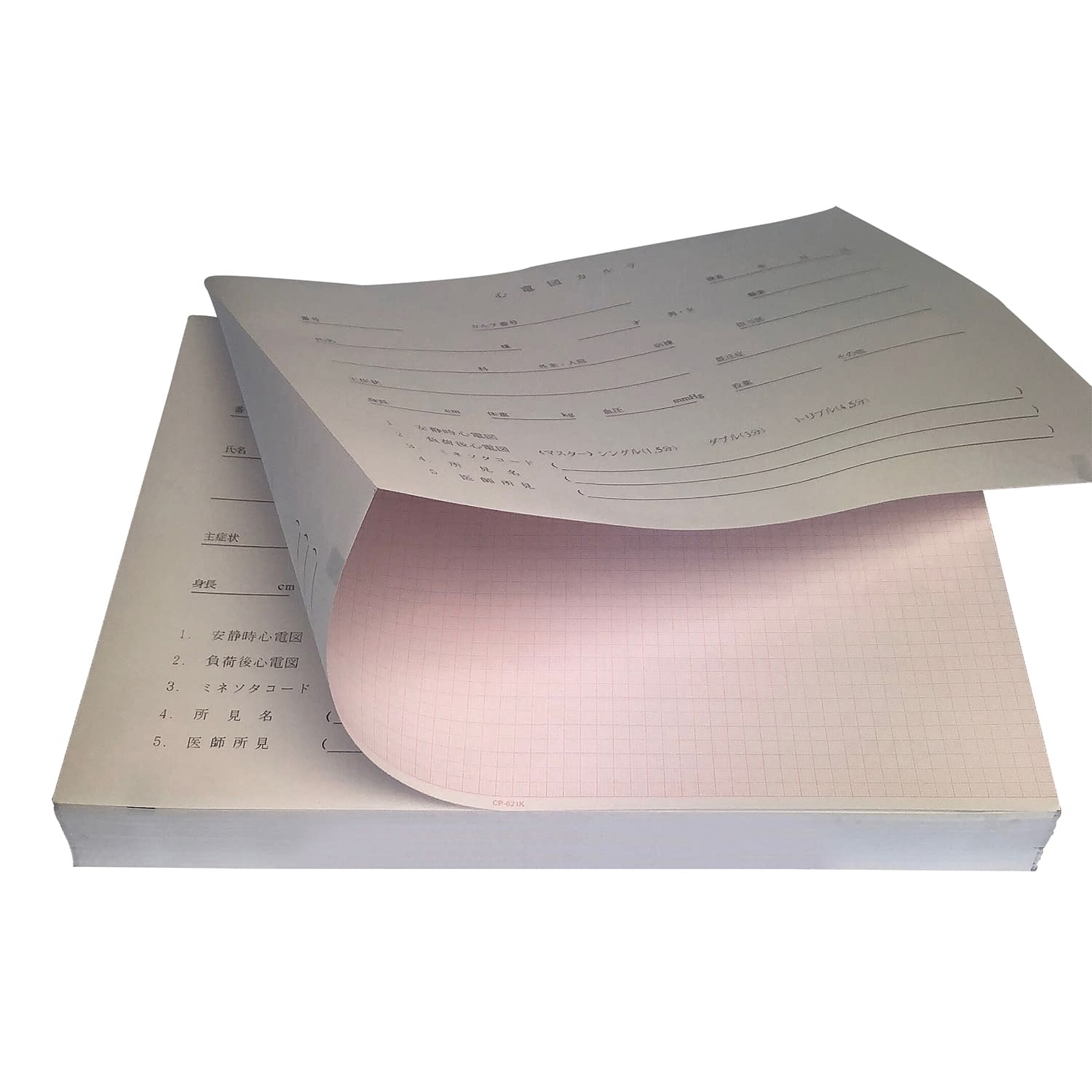 心電図用記録紙 25-3868-03 ちばら CP-621K(5イリ)