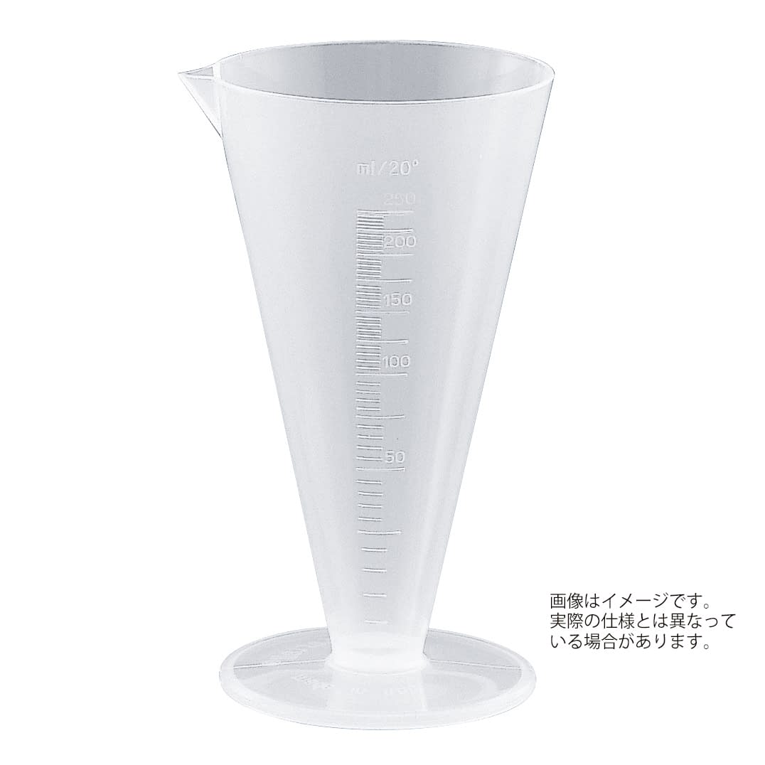 液量計(PP製)円錐型 24-6873-02 Kartell 424(500ML)