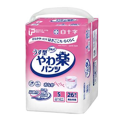 うす型 やわ楽パンツ M〜L 24枚×8個(192枚) うす