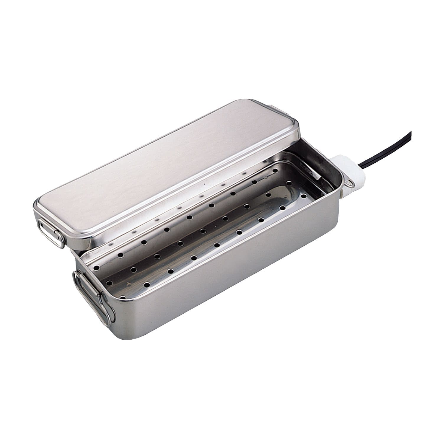 携帯業務用煮沸器(ヒーター付・小) パイプヒーター付・小 24-6855-00 片桐医科工業 300W(240X85X55MM)