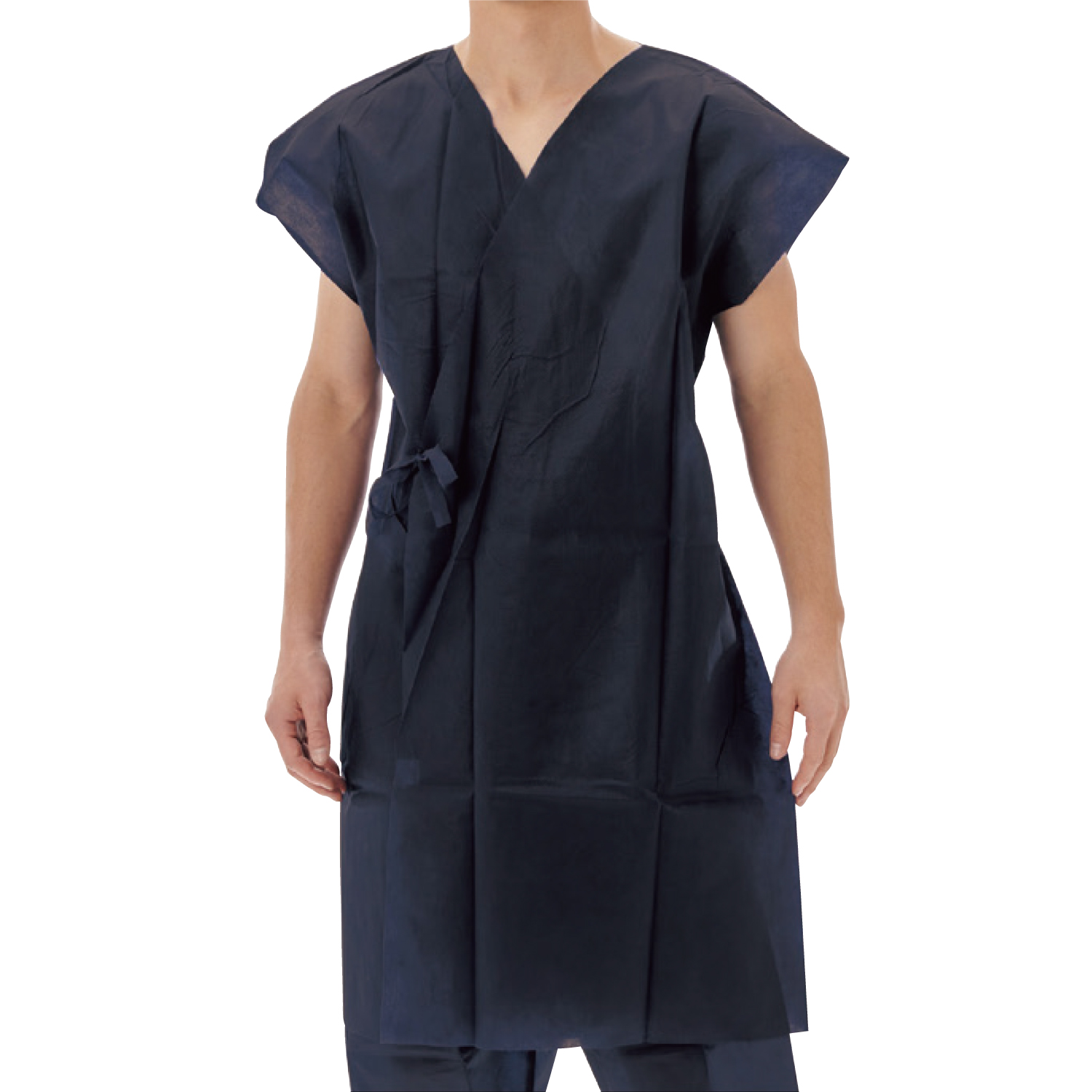 濃紺レントゲンガウンC 24-9860-00 アイテックス ADBX-C(50マイX2ハコ)