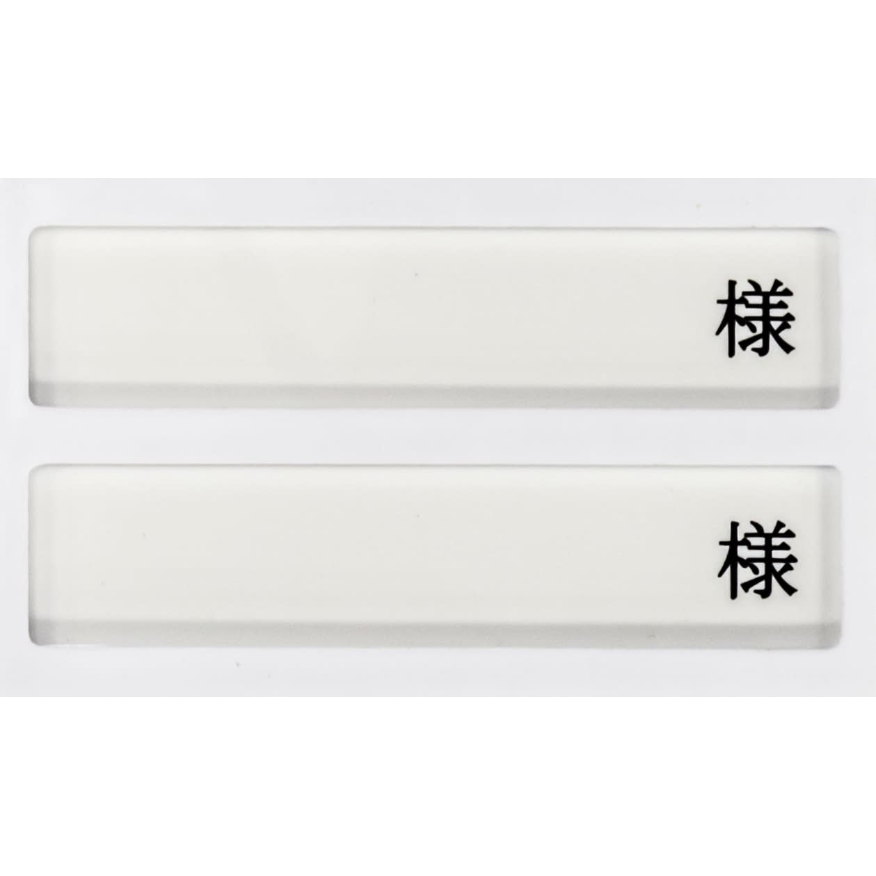 病室用名札差し(2名用・様付) ネームプレート 09-2230-0202 横書き用 日本医理器材 HP-2