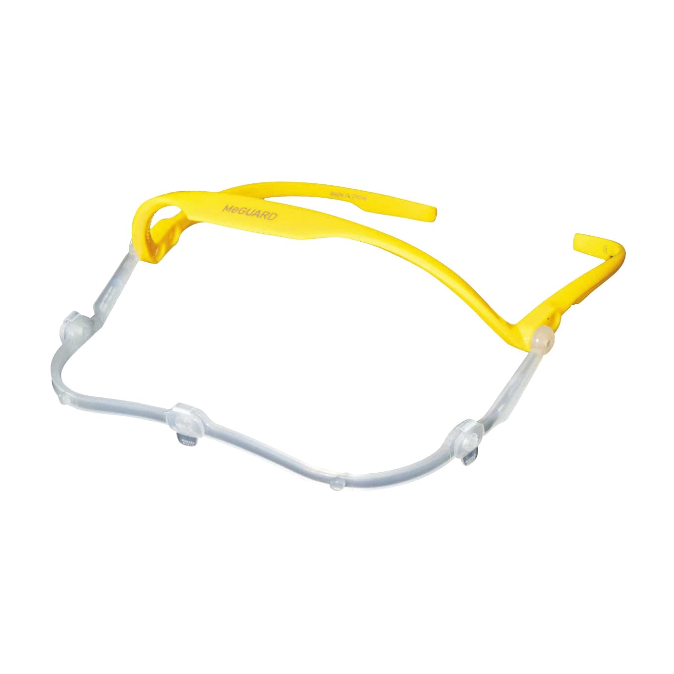 フェイスガード ミーガード(本体) 23-2849-10 ミタス MEG-1-Y(イエロー)