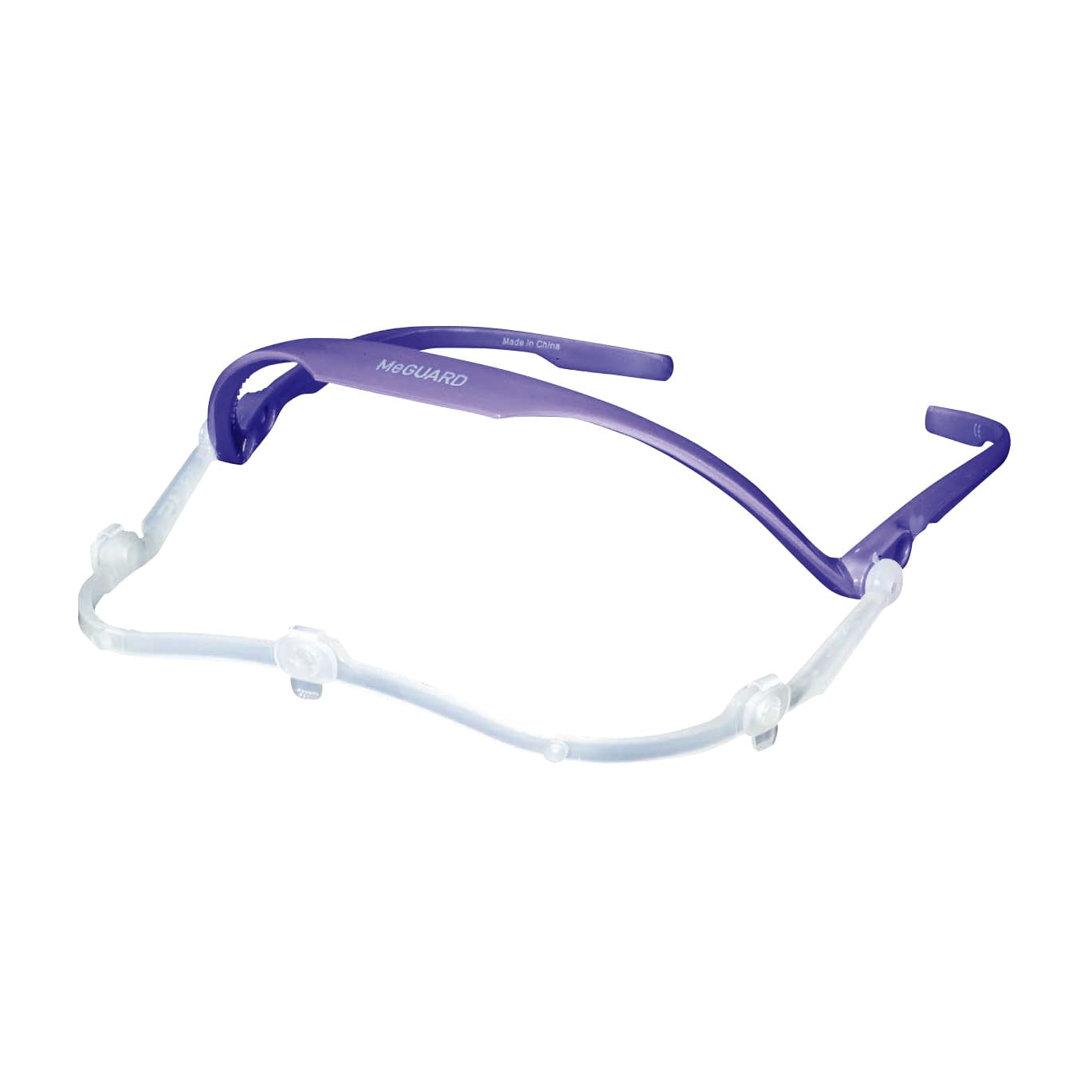 フェイスガード ミーガード(本体) 23-2849-11 ミタス MEG-1-PL(プリズムラベンタ