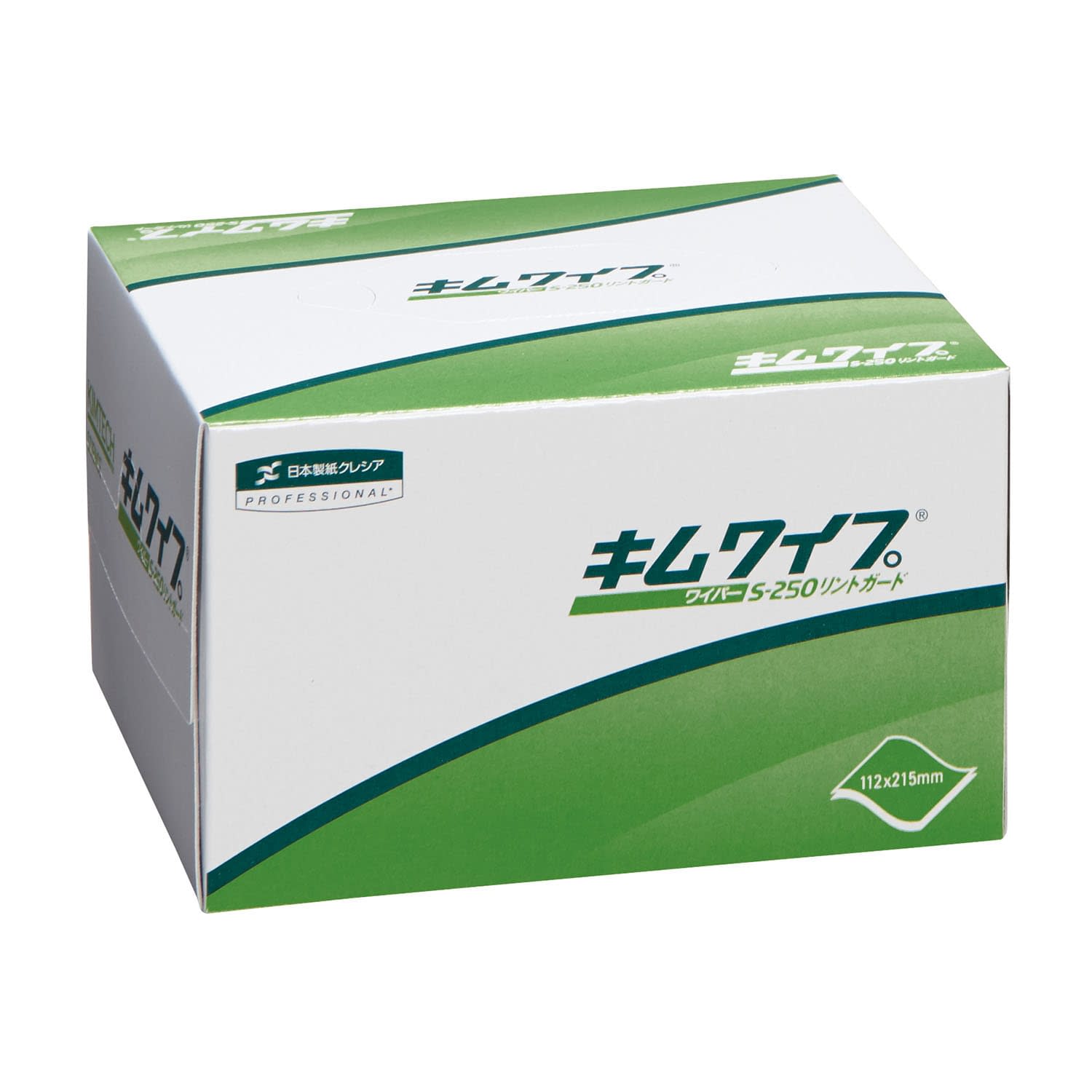 キムワイプ S－250 リントガード 紙ワイパー 24-7089-00 キムワイプ 62025(250マイX72ハコイリ)