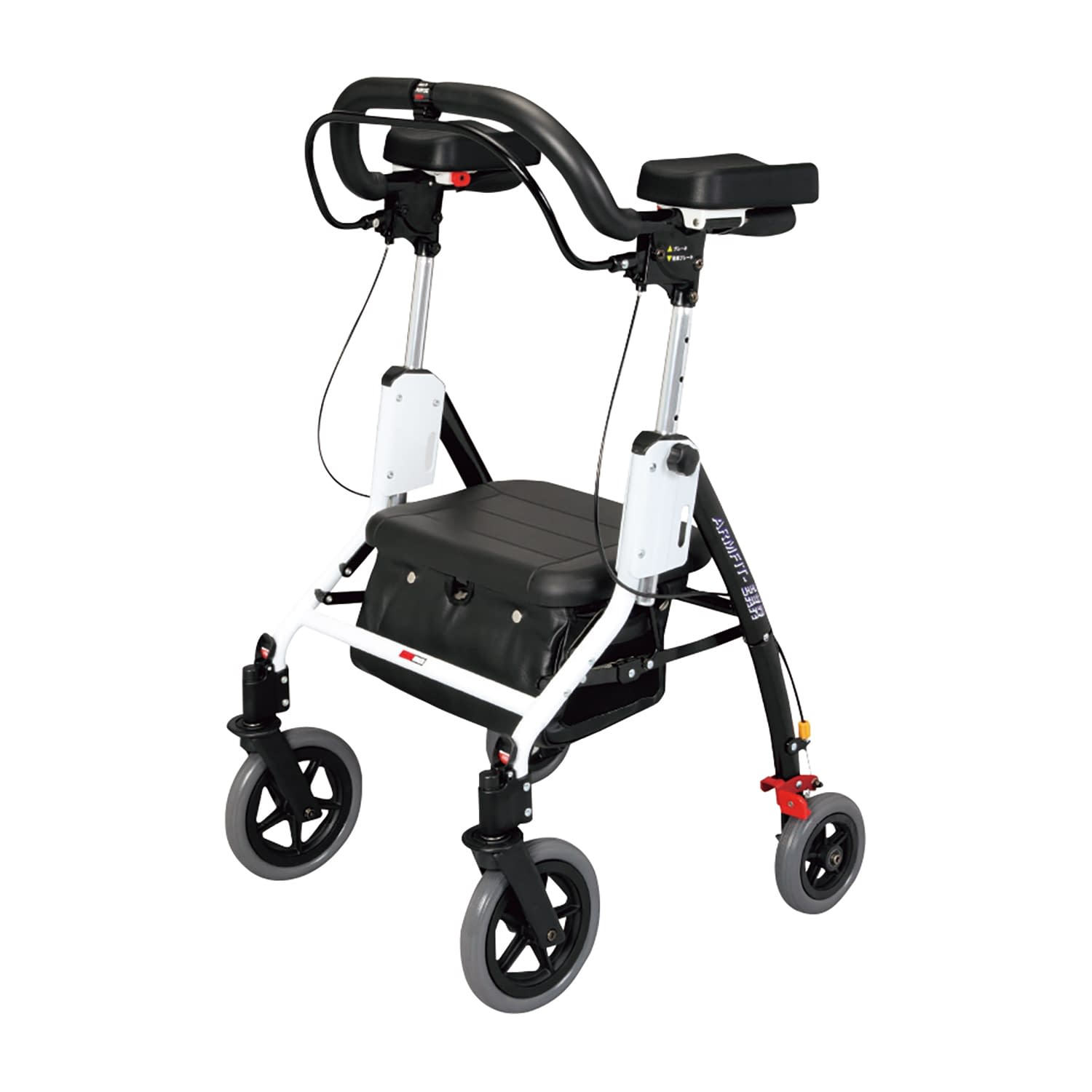 歩行車アームフィット 25-4953-01 ユーバ産業 EXR-698E(ブラック)