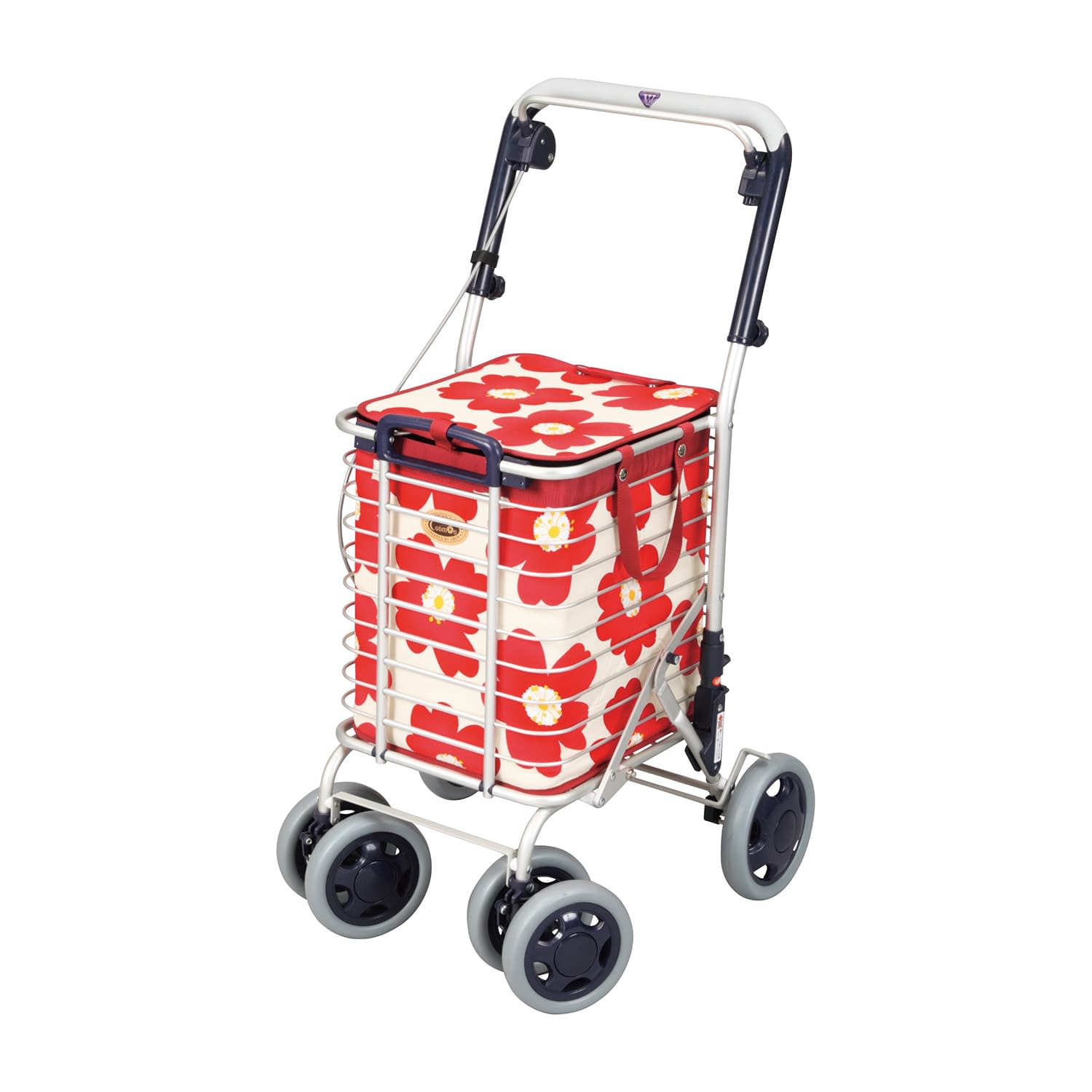 アルミワイヤーカート 25-6985-01 ユーバ産業 A-0245H(ハナガラアカ)