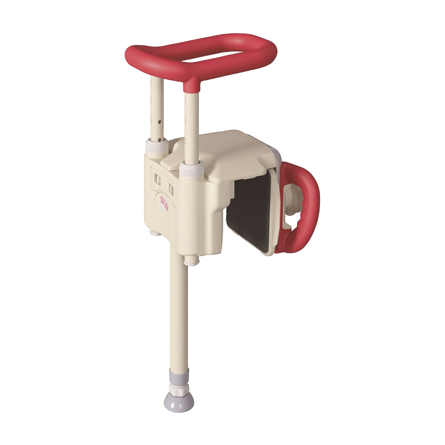 ユニットバス手すりUST－130UB 24-7672-00 アロン化成 536-630(レッド)