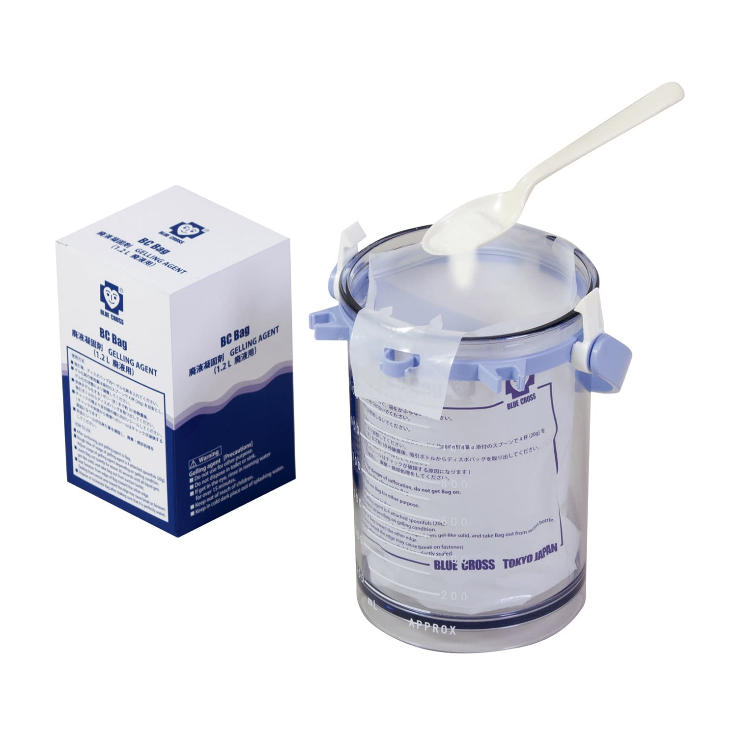 廃液凝固剤 BC-Gell 24-7568-00 ブルークロス・エマージェンシー 1320670(600G)