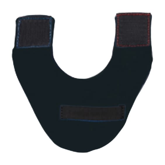 ヘッドガードフィット用頬パッド ヘッドガード用オプション 25-2463-1301 ブラック キヨタ KM-5