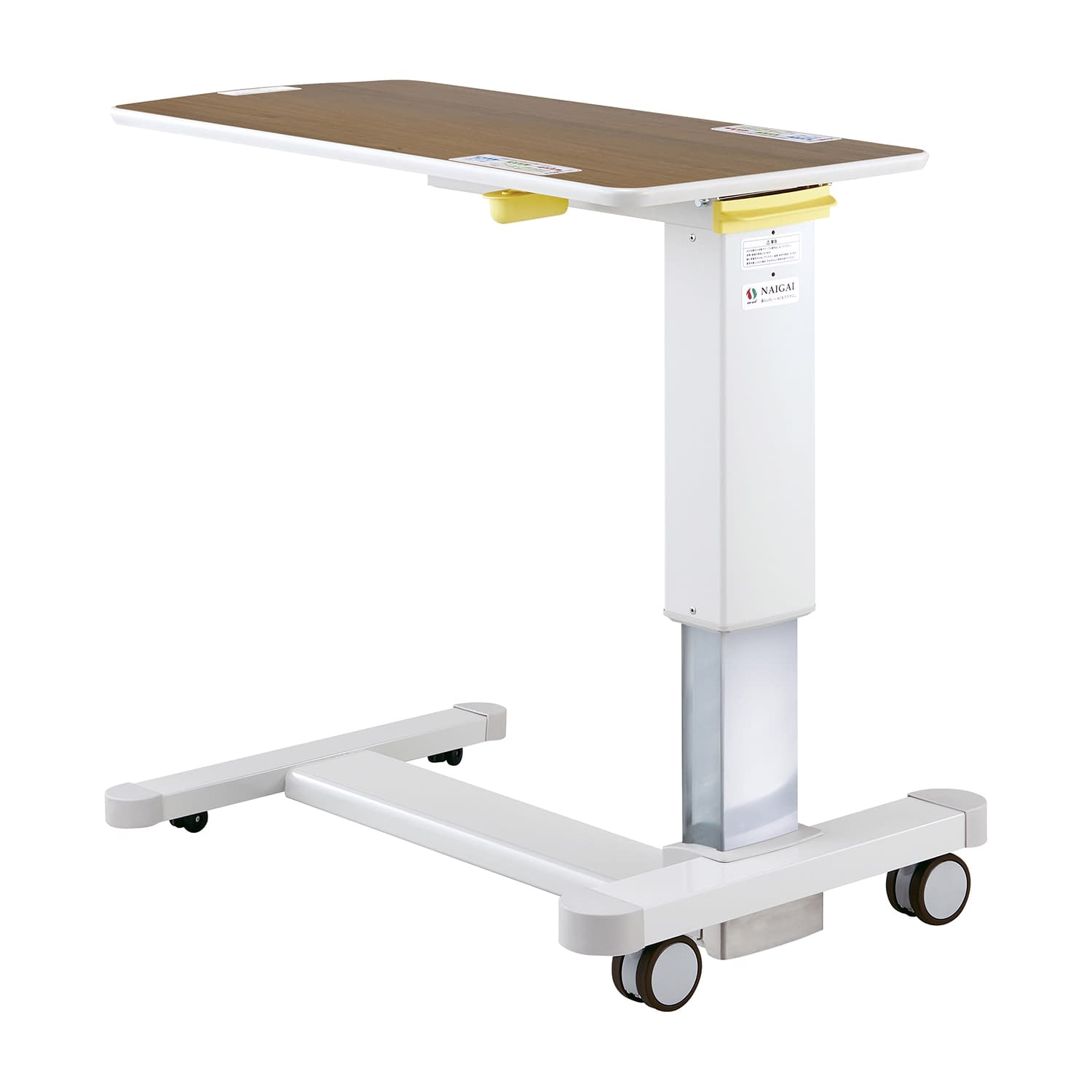 ラクラクーサ昇降ベッドサイドテーブル STR-900BR 24-8648-01 sur-sol ブラウン(W90XD45XH60CM)