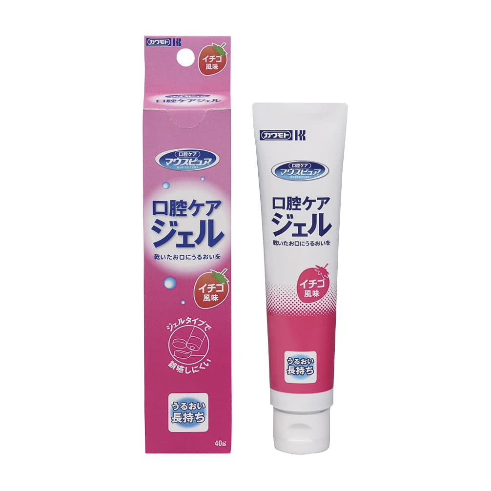 口腔ケアジェル(イチゴ風味) イチゴ風味 24-2991-02 マウスピュア 039-102201-00(40G)