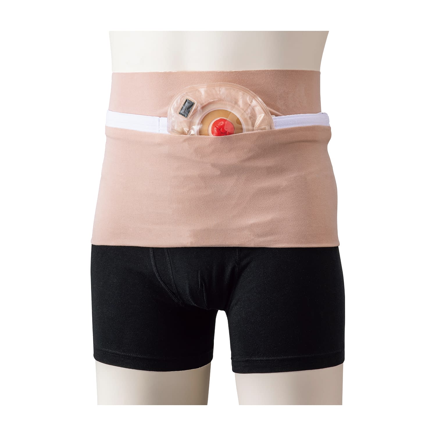 やわらかウエストチューブ 24-8451-03 アルケア 20721(M)グレーモク