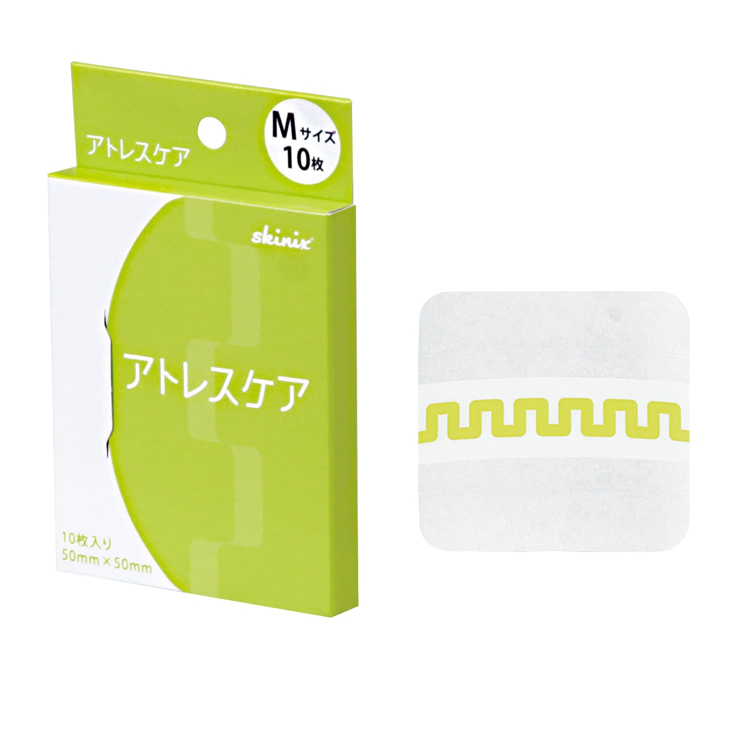 アトレスケア No．M10 傷あと用ケアテープ 24-7595-02 skinix YB-Q5050S1(10マイ)
