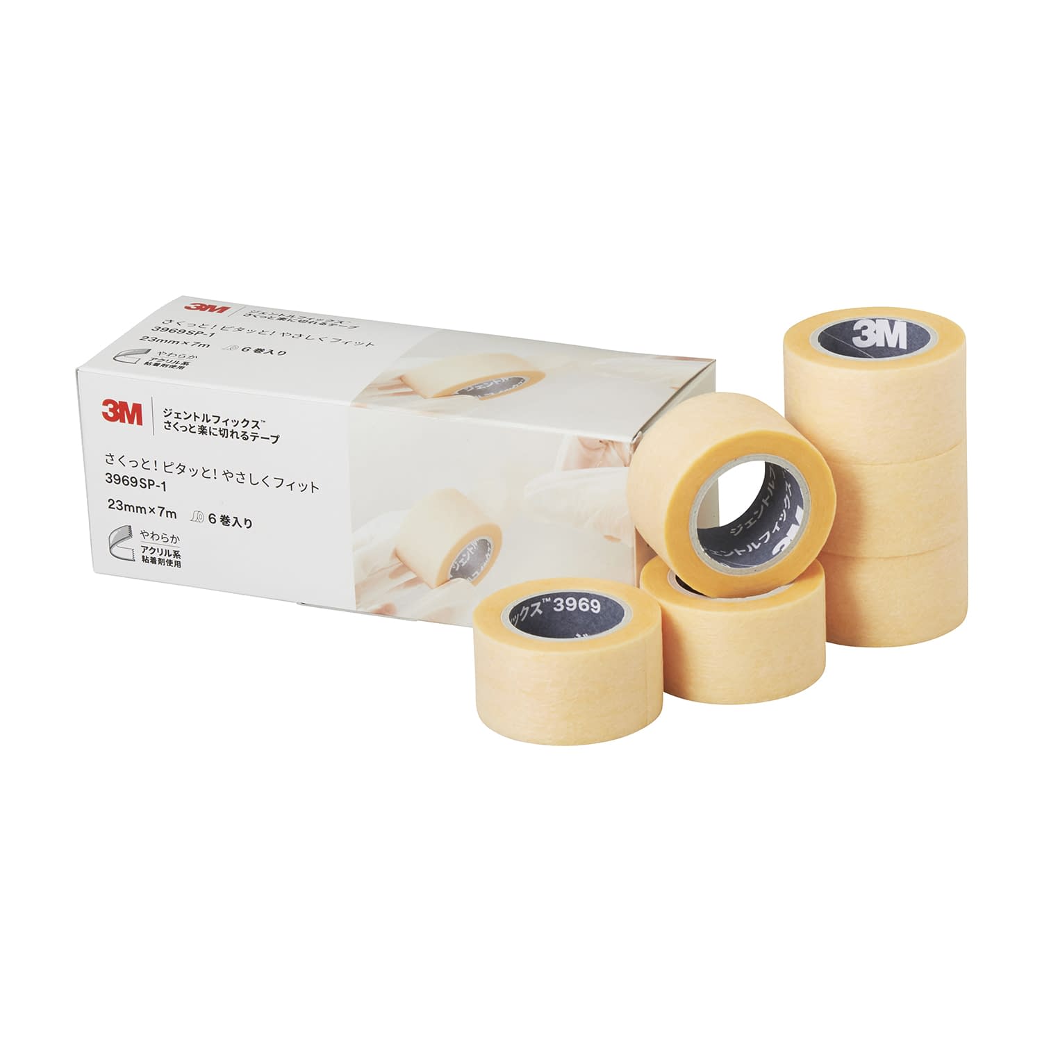 ジェントルフィックス(6巻入) 24-7922-04 スリーエムジャパン 3969SP-1(23X7M)