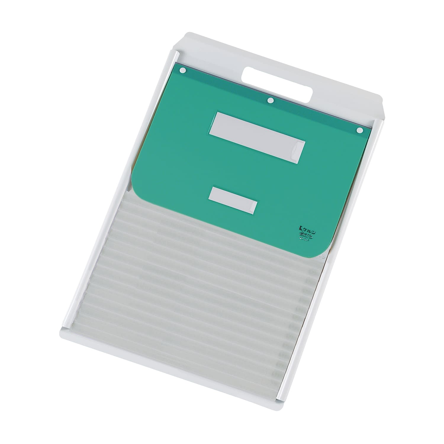 カーデックス500 カードインデックス 24-4313-0202 グリーン ケルン KD-507-WPP(A4)