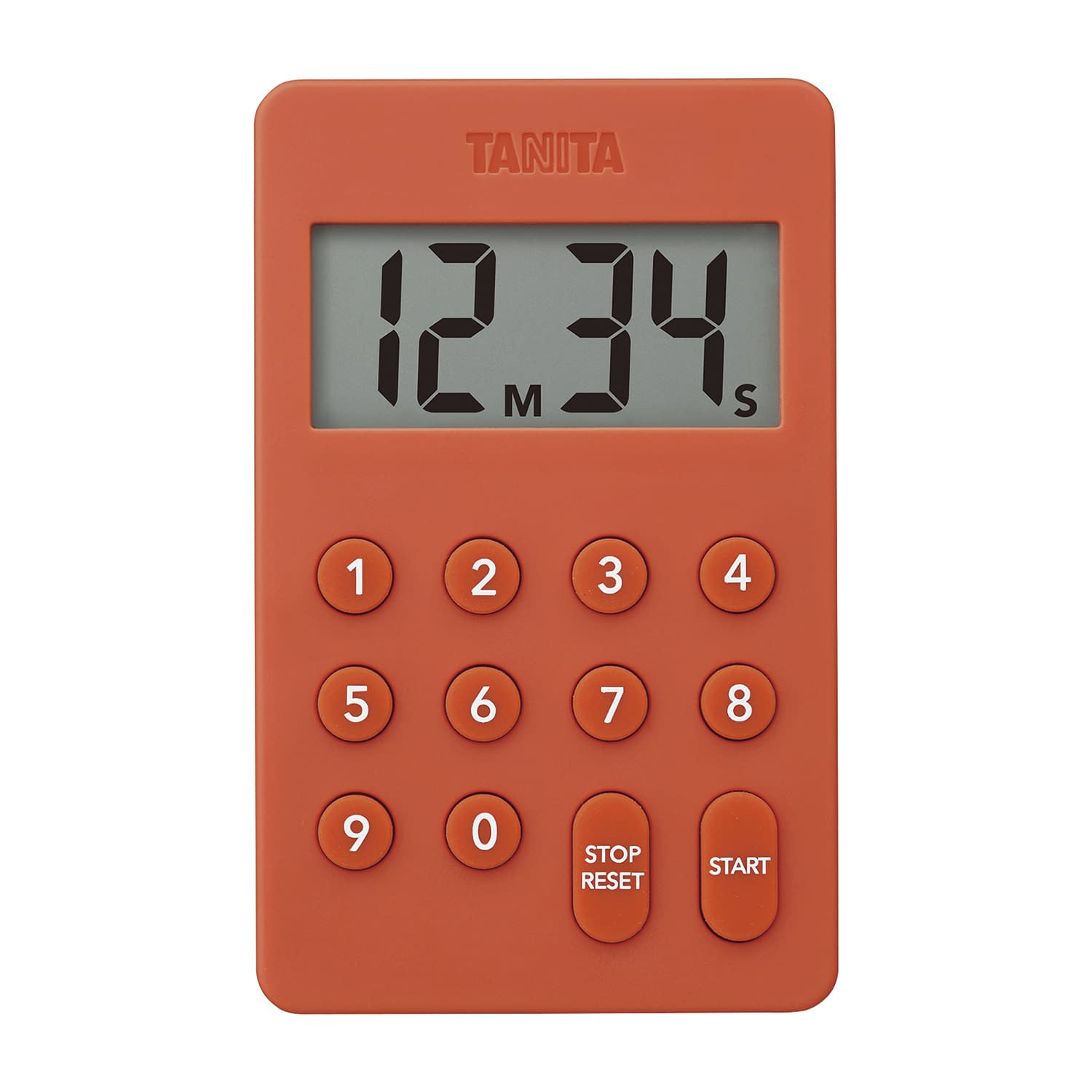 デジタルタイマー100分計 24-8947-02 タニタ TD-415(オレンジ)