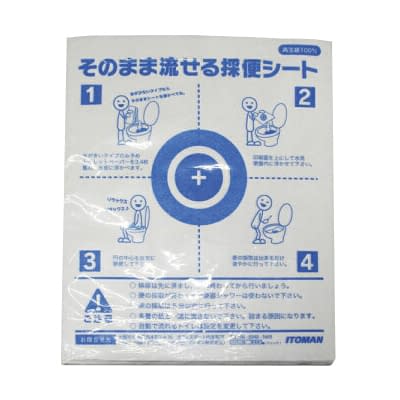 そのまま流せる採便シート1000枚入 平版 24-9013-00 CocoMedi 6607011(100マイX10パック
