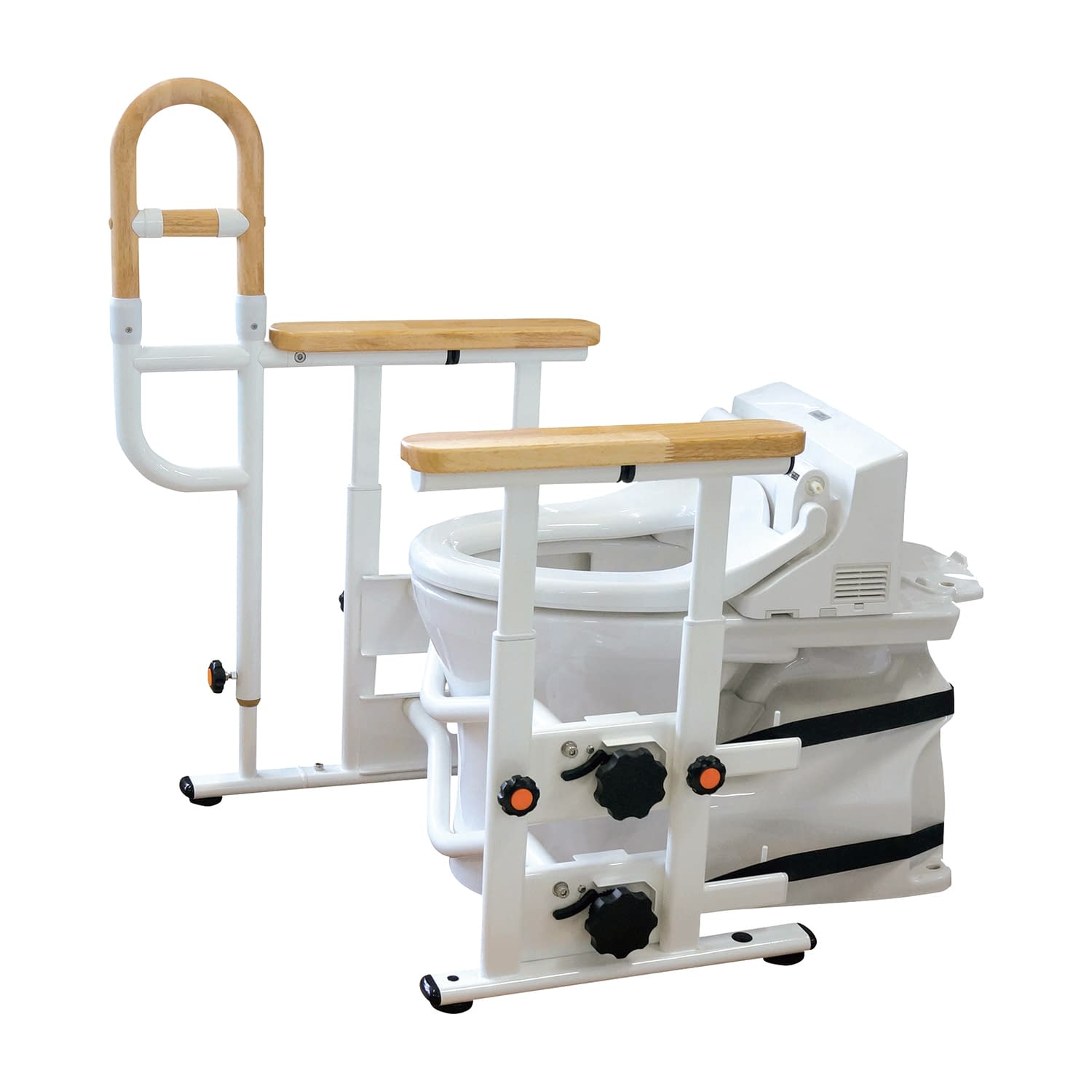 SA手すり ポータブルトイレ用手すり 25-4712-00 微笑(シコク) 627-060
