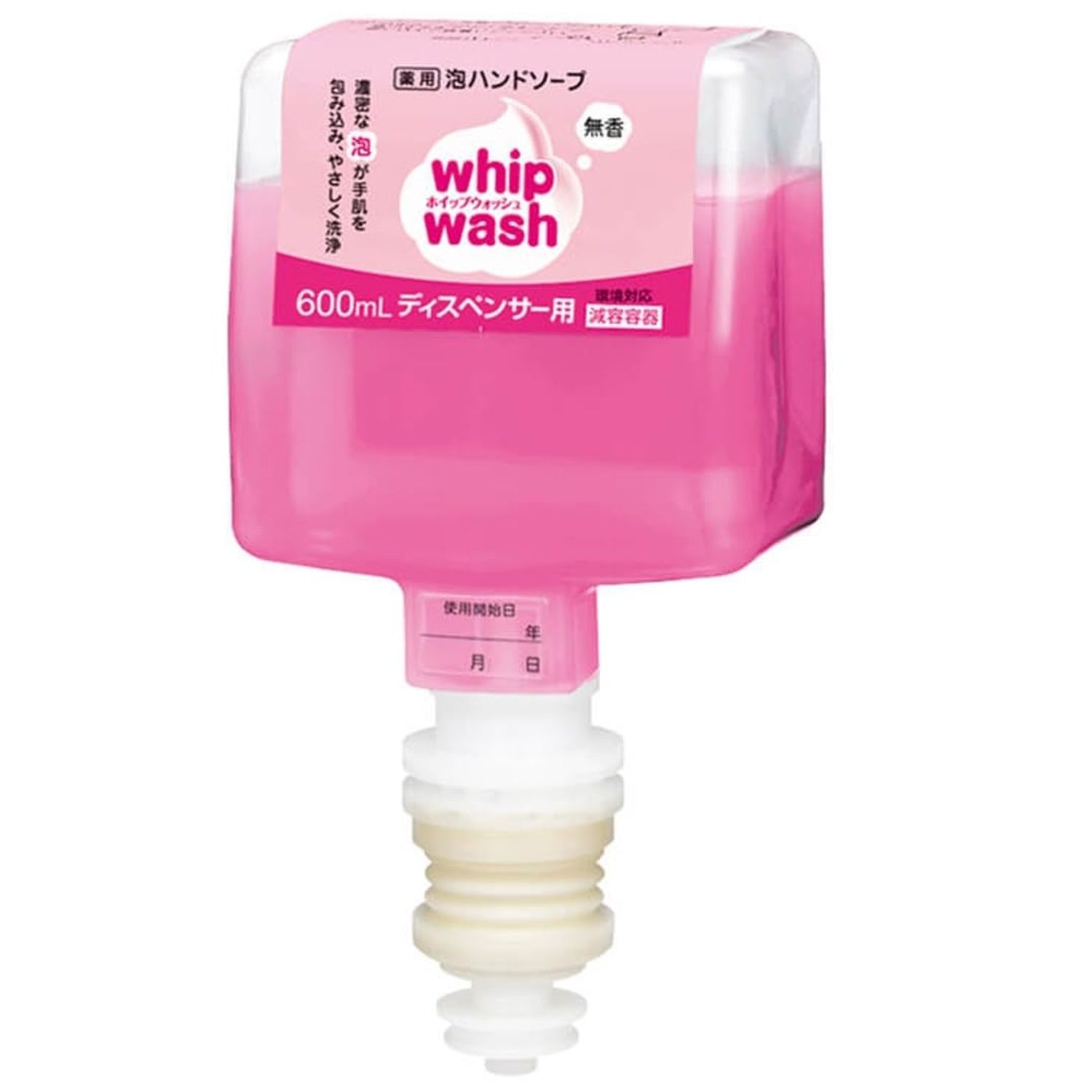 ホイップウォッシュ・無香 ハンドソープ 24-4820-00 サラヤ 23406