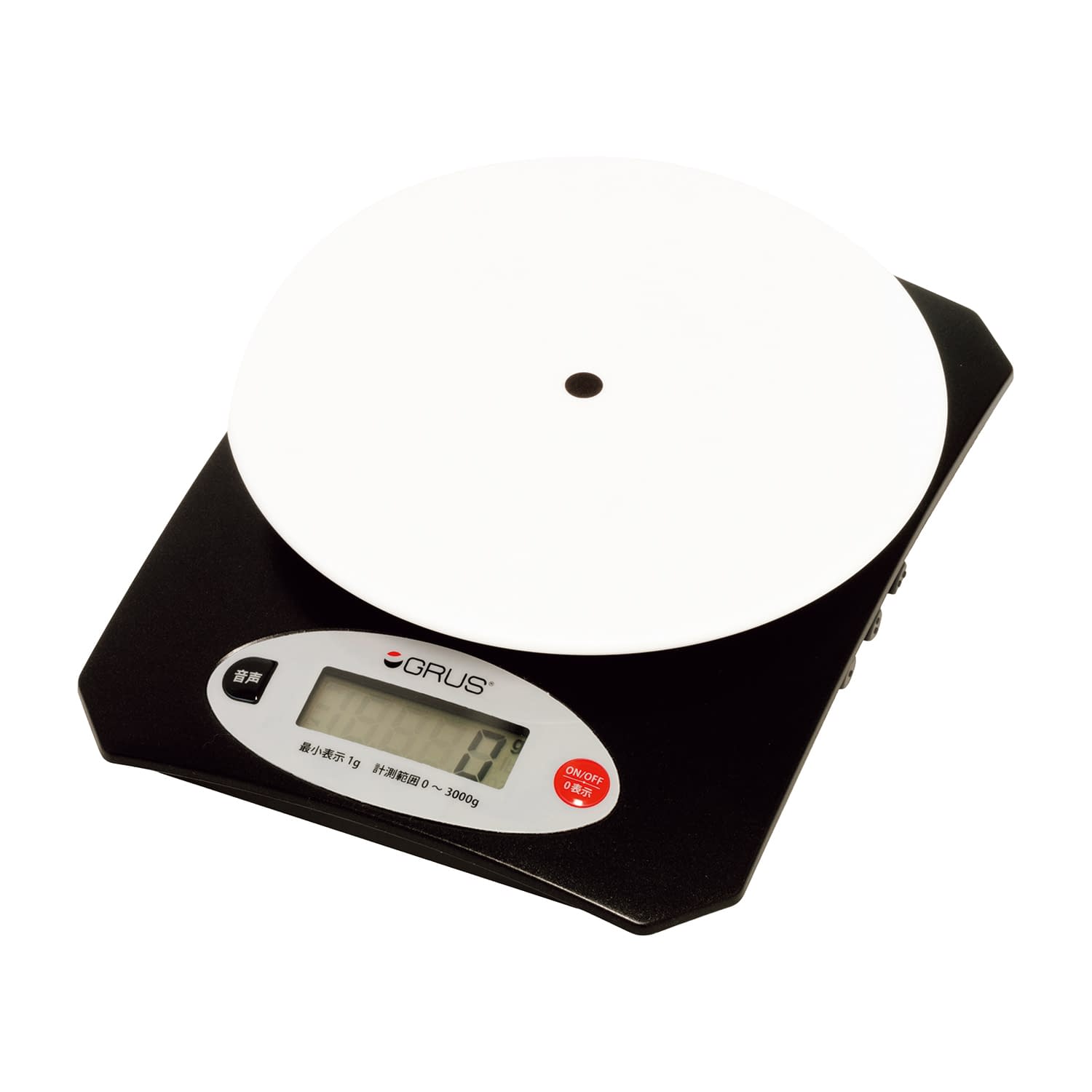 GRUSボイスクッキングスケール はかり 25-5519-00 GRUS GRS301J